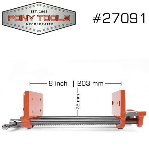 PONY 4&#8243; x 7&#8243; Medium-Duty Woodworker&#8217;s Vise