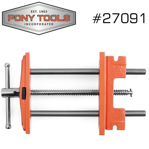 PONY 4&#8243; x 7&#8243; Medium-Duty Woodworker&#8217;s Vise