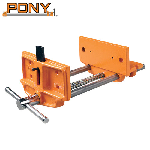 PONY 4&#8243; x 7&#8243; Medium-Duty Woodworker&#8217;s Vise
