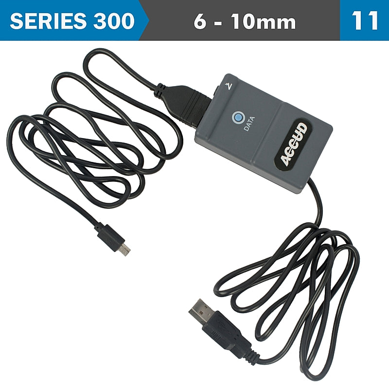 Accud USB Interface Cable for Digital Micrometers | AC300-01