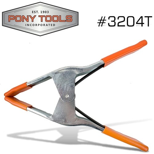 PONY Spring Clamp W/Protective Handles and Tips 100mm
