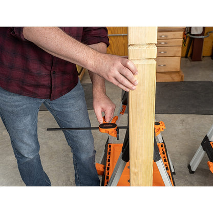 Pony 2-Piece Multi-Functional Clamping Sawhorses with Accessories | AC60400