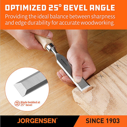 Jorgensen 4-Piece Wood Chisel Set | AC70440