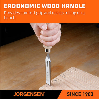 Jorgensen 4-Piece Wood Chisel Set | AC70440