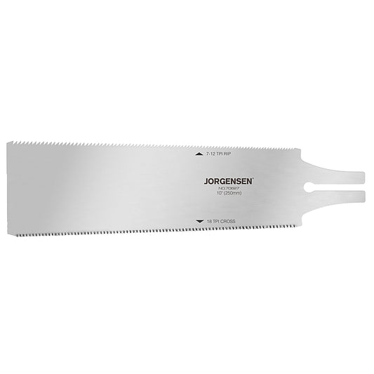 Jorgensen 250mm Pro Double Edge Ryoba Pull Saw Blade for #70626 | AC70627