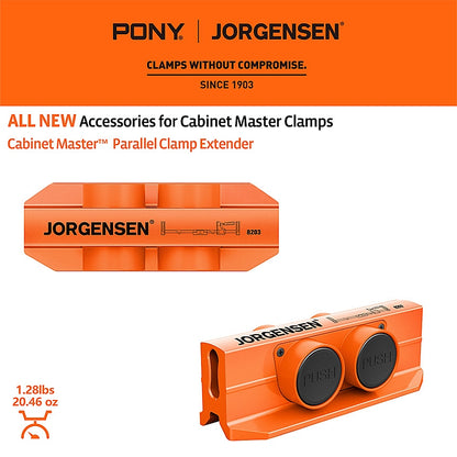 Jorgensen Cabinet Master Parallel Clamp Extender | AC8203