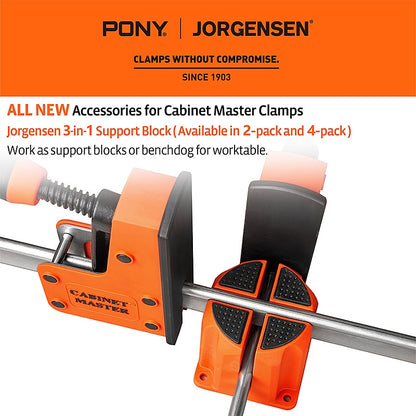 Jorgensen 2-Piece 3-In-1 Multi‑Function Support Blocks | AC8205