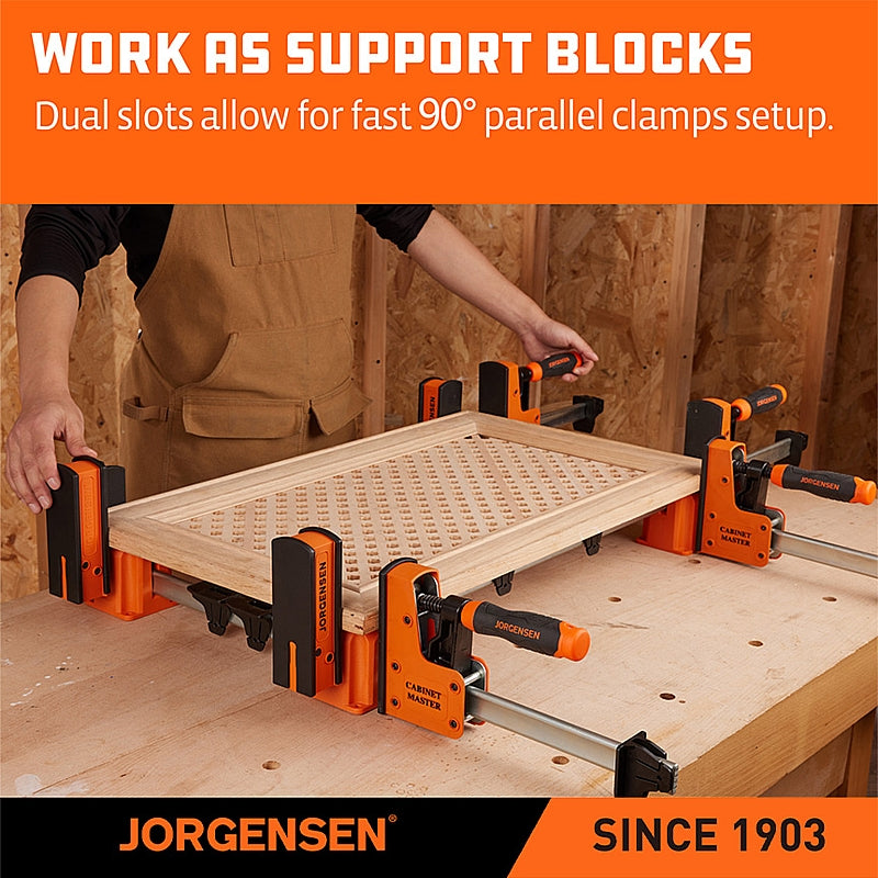 Jorgensen 2-Piece 3-In-1 Multi‑Function Support Blocks | AC8205