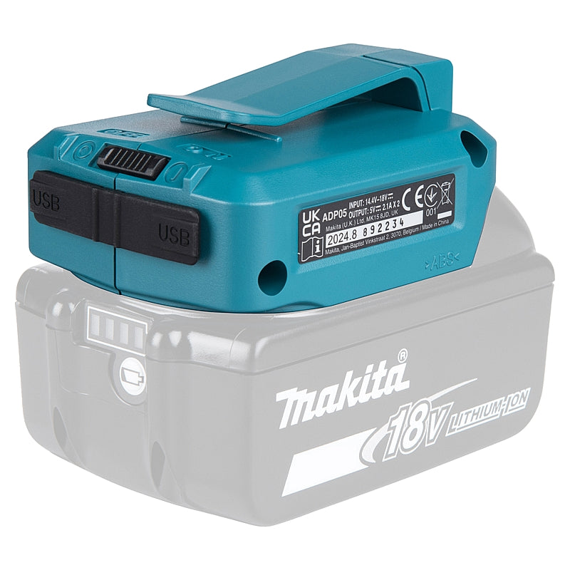 Makita Cordless Adapter for USB Charging (Bare Tool) | ADP05