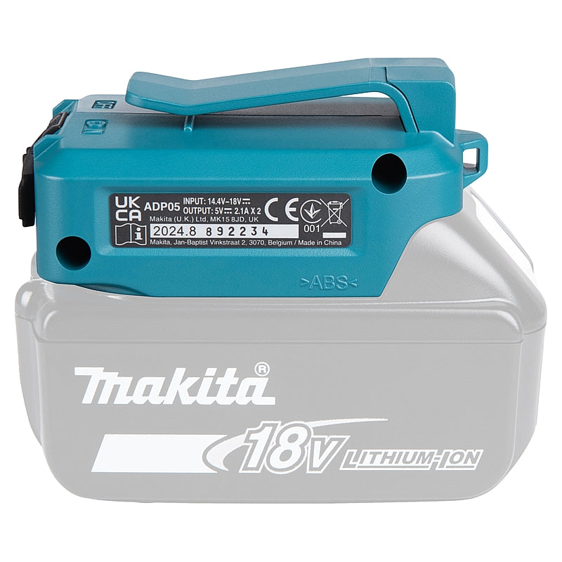 Makita Cordless Adapter for USB Charging (Bare Tool) | ADP05
