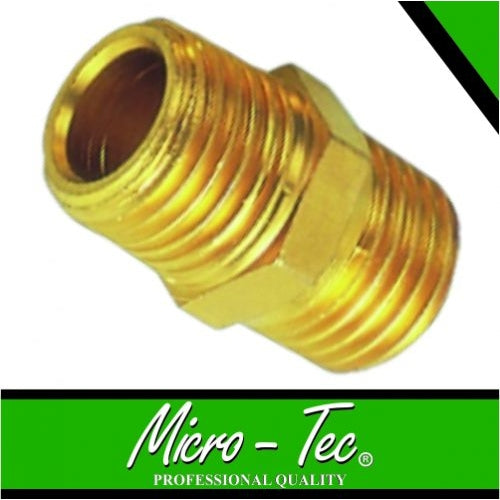 Micro-Tec Male Coupling 1/4" To 1/4" | AH035203