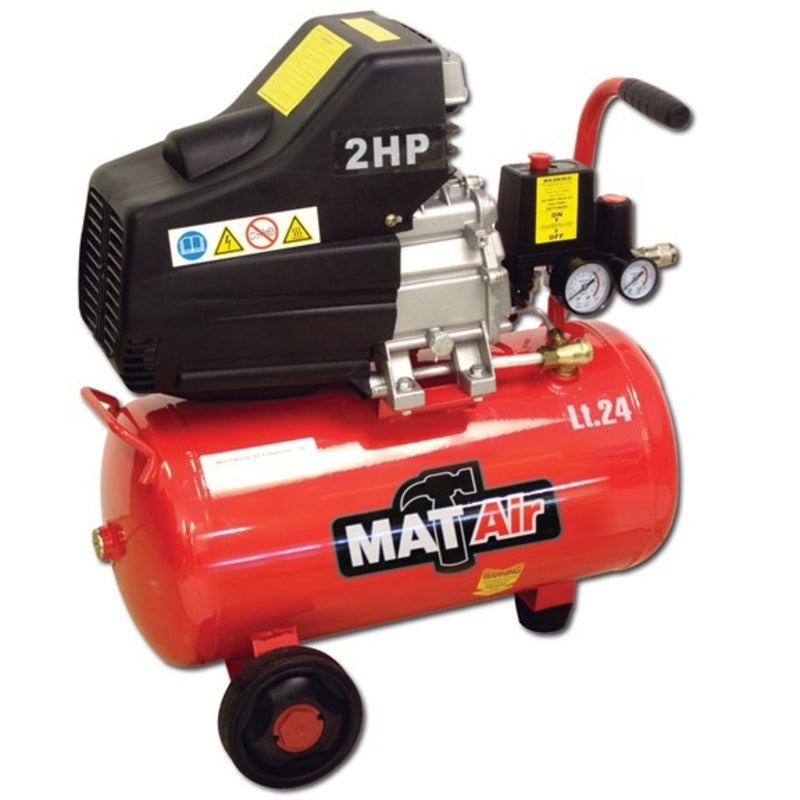 MATair 24L Air Compressor, 1.5kW/2HP, 220V/1P | AIR2000