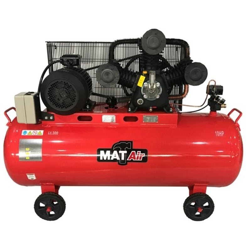 MATair 300L Air Compressor, 7.5kW/10.0HP, 380V/3P | AIR2200
