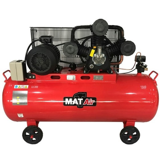 MATair 300L Air Compressor, 7.5kW/10.0HP, 380V/3P | AIR2200