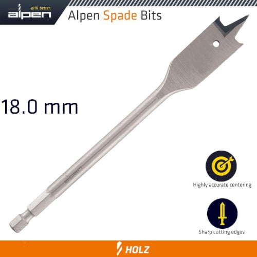Spade bit 16mmx152mm