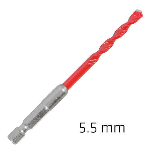 Alpen Profi Multicut Hex Shank Drill Bit, 5.5mm | ALP272055