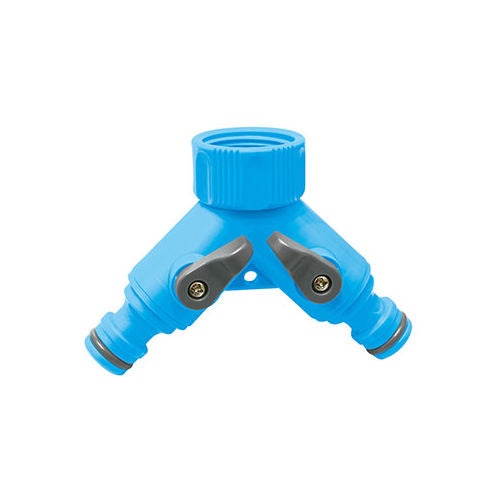 Aqua Dual Outlet Tap Connector