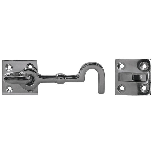 The Cabinet Shop 75mm Cabin Hook, Chrome Plated | AWS1005