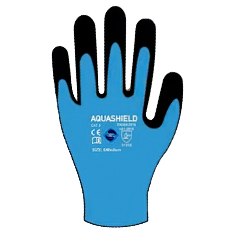 Aquashield 1 Pair Blue Gloves S07, Small | AQ701675