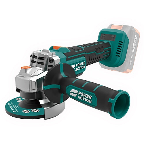 Power Action 20V Cordless BL Angle Grinder 100/125mm (Bare Tool) | BAG20B
