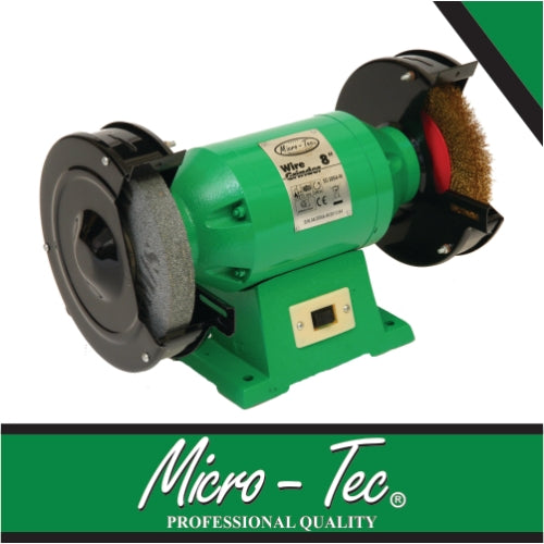 Micro-Tec Grinder + Wire Wheel 200mm | BGMT8W
