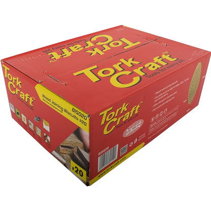 Tork Craft 1000Pc Wood Joining Biscuits #20 | BIS020