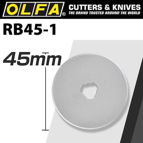 Olfa blades rotary rb45-1 1/pack 45mm(BLA RB451)