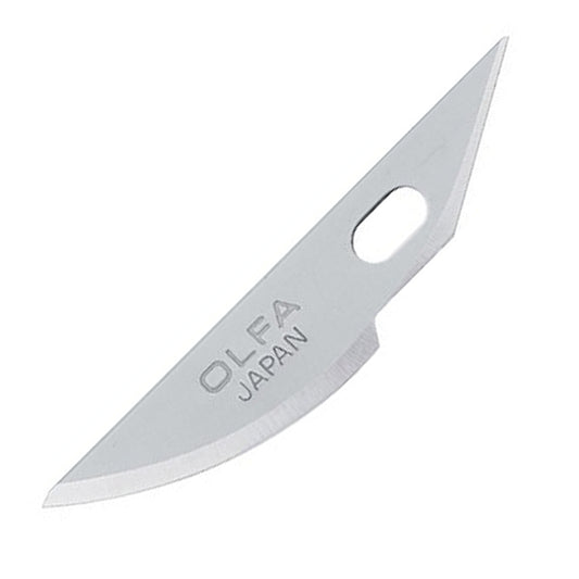 Olfa 5/Pk Art Curved Carving Blades 8mm | BLA KB4R5