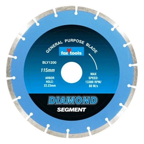 Blade Fox Diam Seg Concrete 115mm