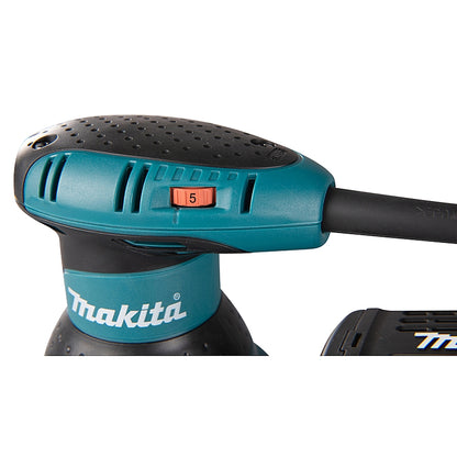 Makita Random Orbital Sander 125mm, 300W (with Dust Bag) | BO5031
