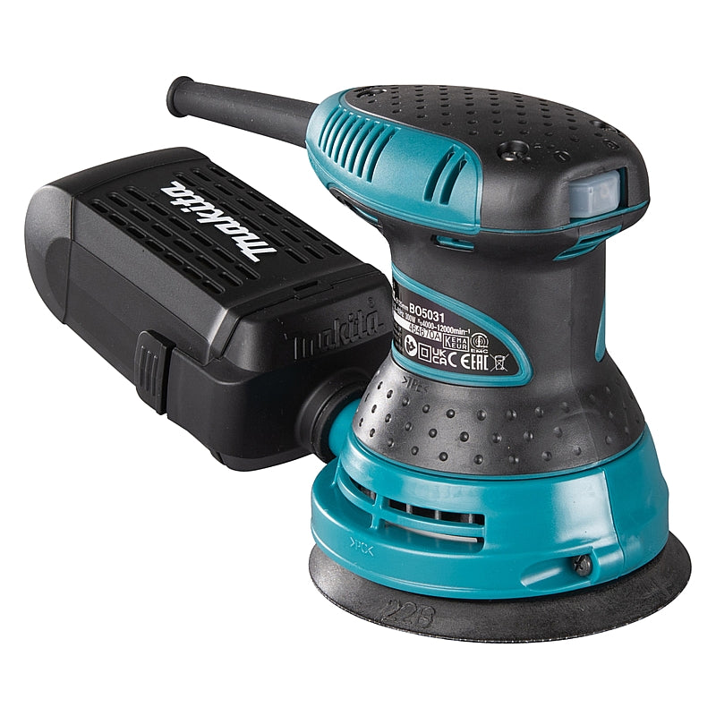 Makita Random Orbital Sander 125mm, 300W (with Dust Bag) | BO5031