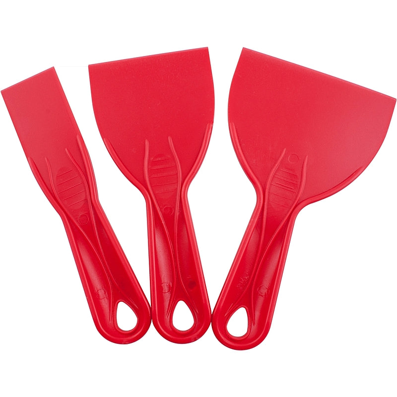 Tork Craft 3Pc Plastic Putty Knife Set, 38/76/100mm | BR009