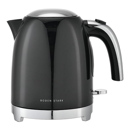 Boden Stark 1L Plastic Kettle - Black | BS-1LPK-BK