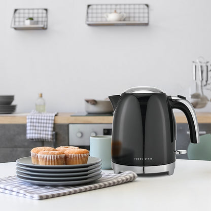 Boden Stark 1L Plastic Kettle - Black | BS-1LPK-BK
