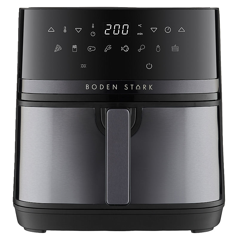Boden Stark 8.0L Digital Air Fryer - Black | BS-DAF03