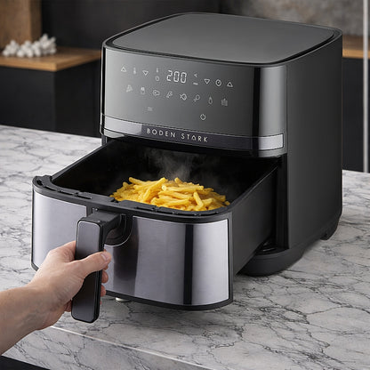 Boden Stark 8.0L Digital Air Fryer - Black | BS-DAF03