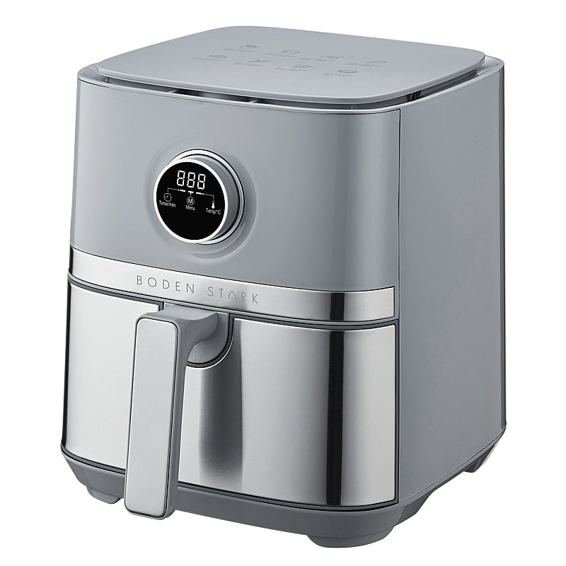 Boden Stark 5.0L Digital Air Fryer - Grey | BS-DAF04