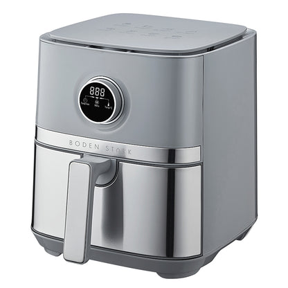 Boden Stark 5.0L Digital Air Fryer - Grey | BS-DAF04