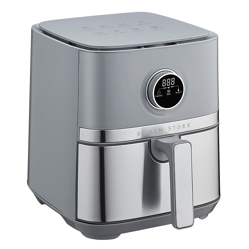 Boden Stark 5.0L Digital Air Fryer - Grey | BS-DAF04