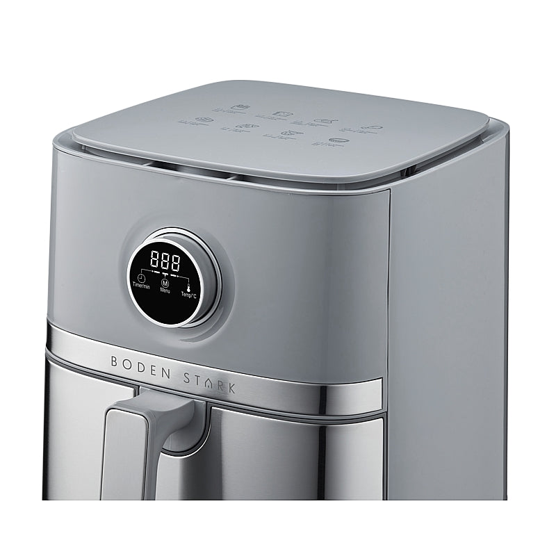 Boden Stark 5.0L Digital Air Fryer - Grey | BS-DAF04