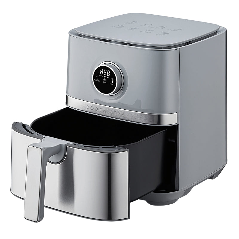 Boden Stark 5.0L Digital Air Fryer - Grey | BS-DAF04