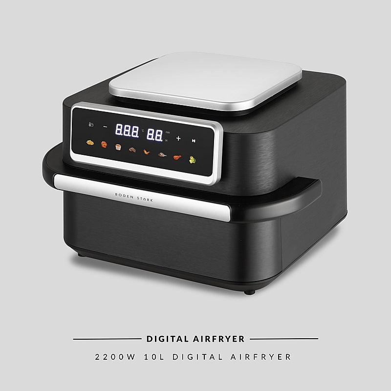 Boden Stark 10L Digital Airfryer - Black | BS-DAF10L-BK