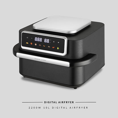 Boden Stark 10L Digital Airfryer - Black | BS-DAF10L-BK