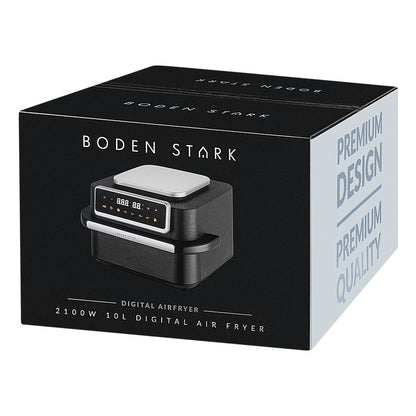 Boden Stark 10L Digital Airfryer - Black | BS-DAF10L-BK