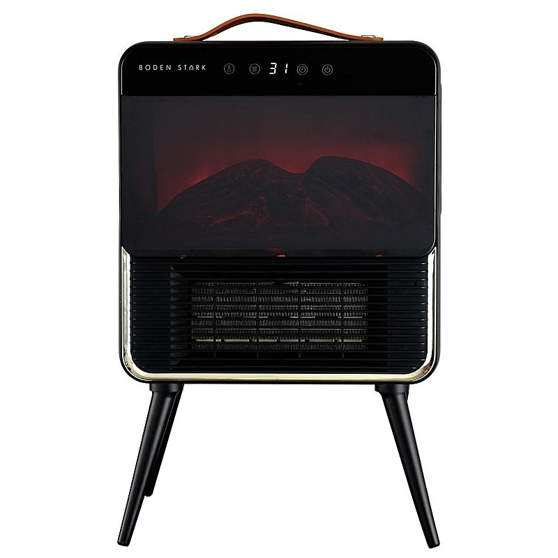 Boden Stark Digital Fireplace Box Heater, 2000W | BS-FBH01-BK