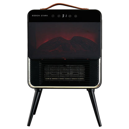 Boden Stark Digital Fireplace Box Heater, 2000W | BS-FBH01-BK