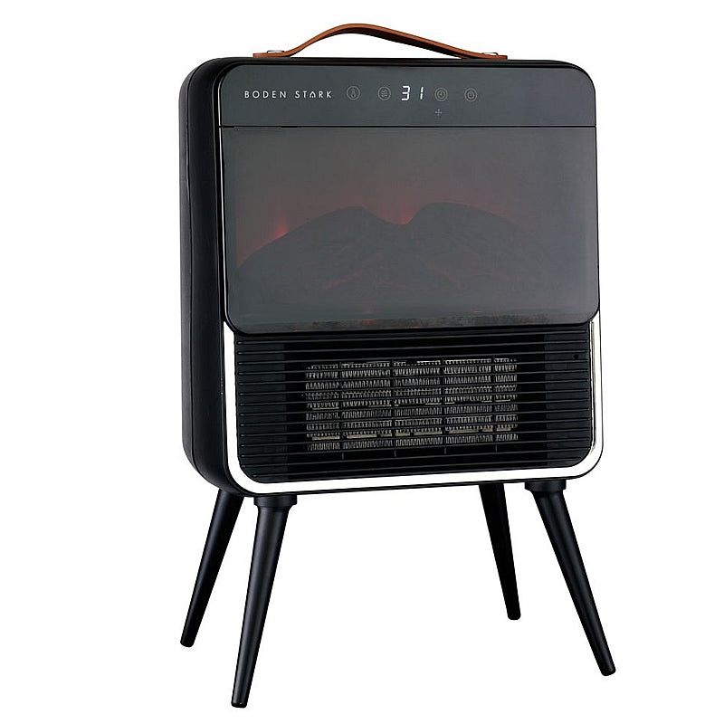 Boden Stark Digital Fireplace Box Heater, 2000W | BS-FBH01-BK