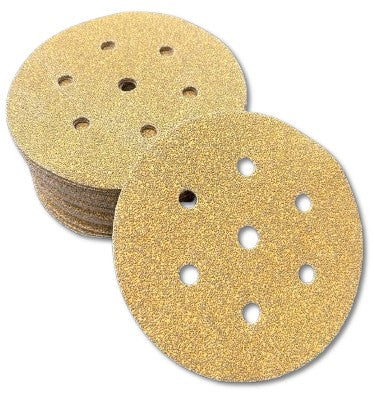 Binic 50Pc B65 20% Ceramic Velcro Sanding Discs, D150mm, 7-Holes, P220 | BIN005/7