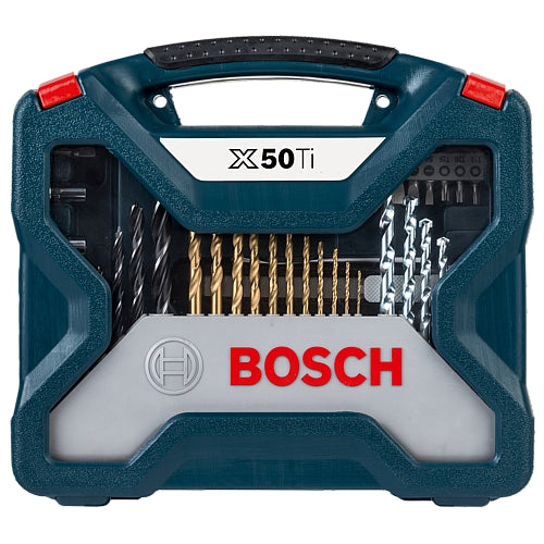 Bosch - 50Pc X-Line Tin-Coated Drilling & Driving Set | 2607017406