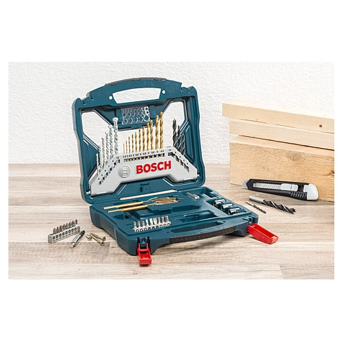 Bosch - 50Pc X-Line Tin-Coated Drilling & Driving Set | 2607017406